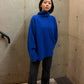 Relaxed Fit High-Neck Sweater