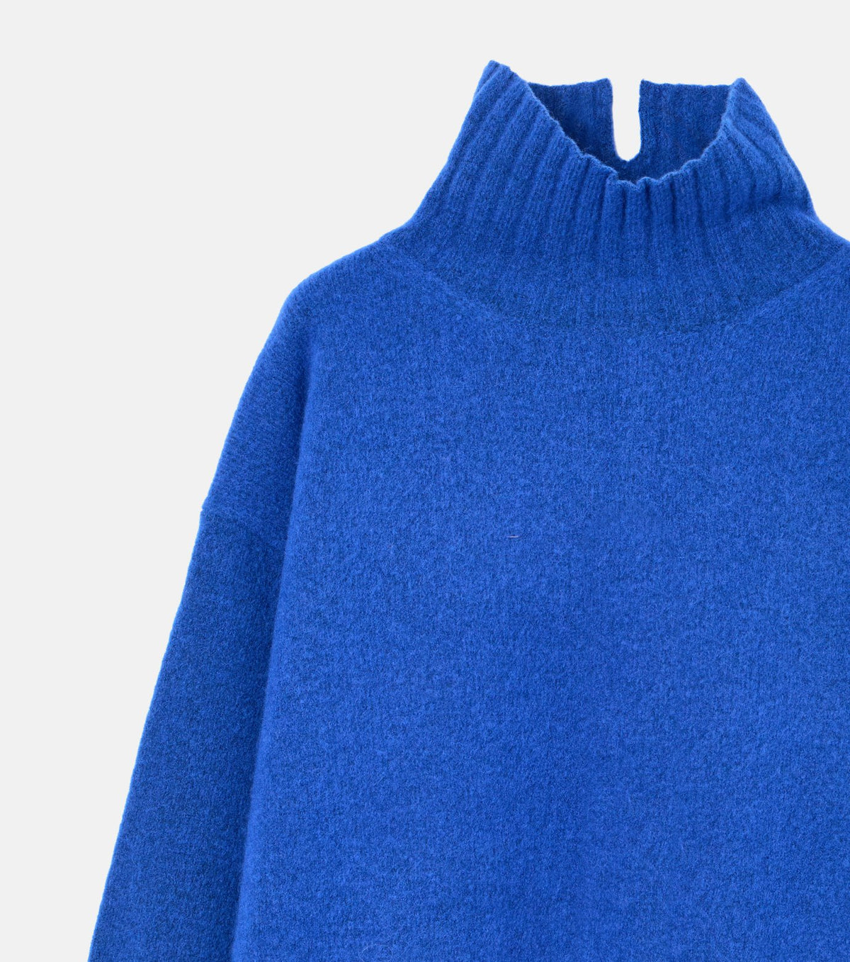 Relaxed Fit High-Neck Sweater