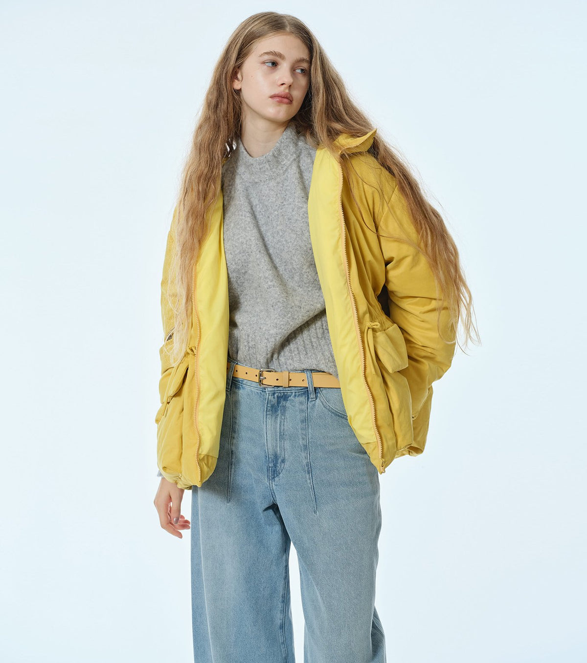 Relaxed Fit Crew Neck Sweater