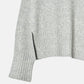 Relaxed Fit Crew Neck Sweater