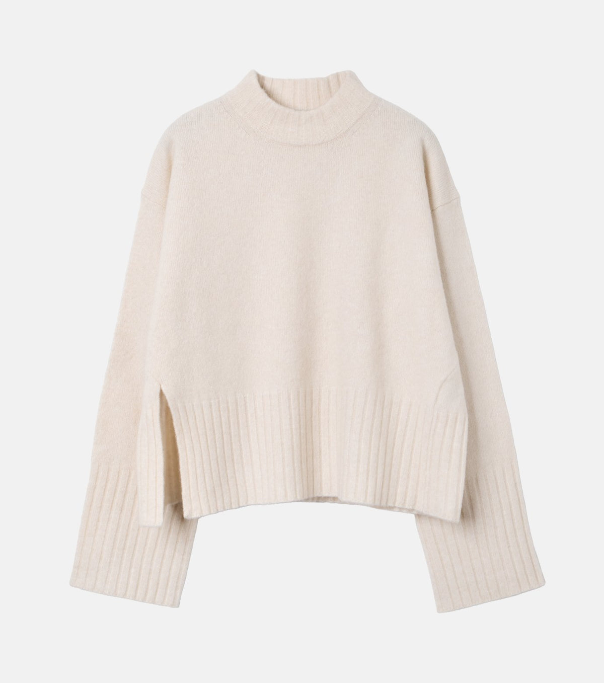 Relaxed Fit Crew Neck Sweater