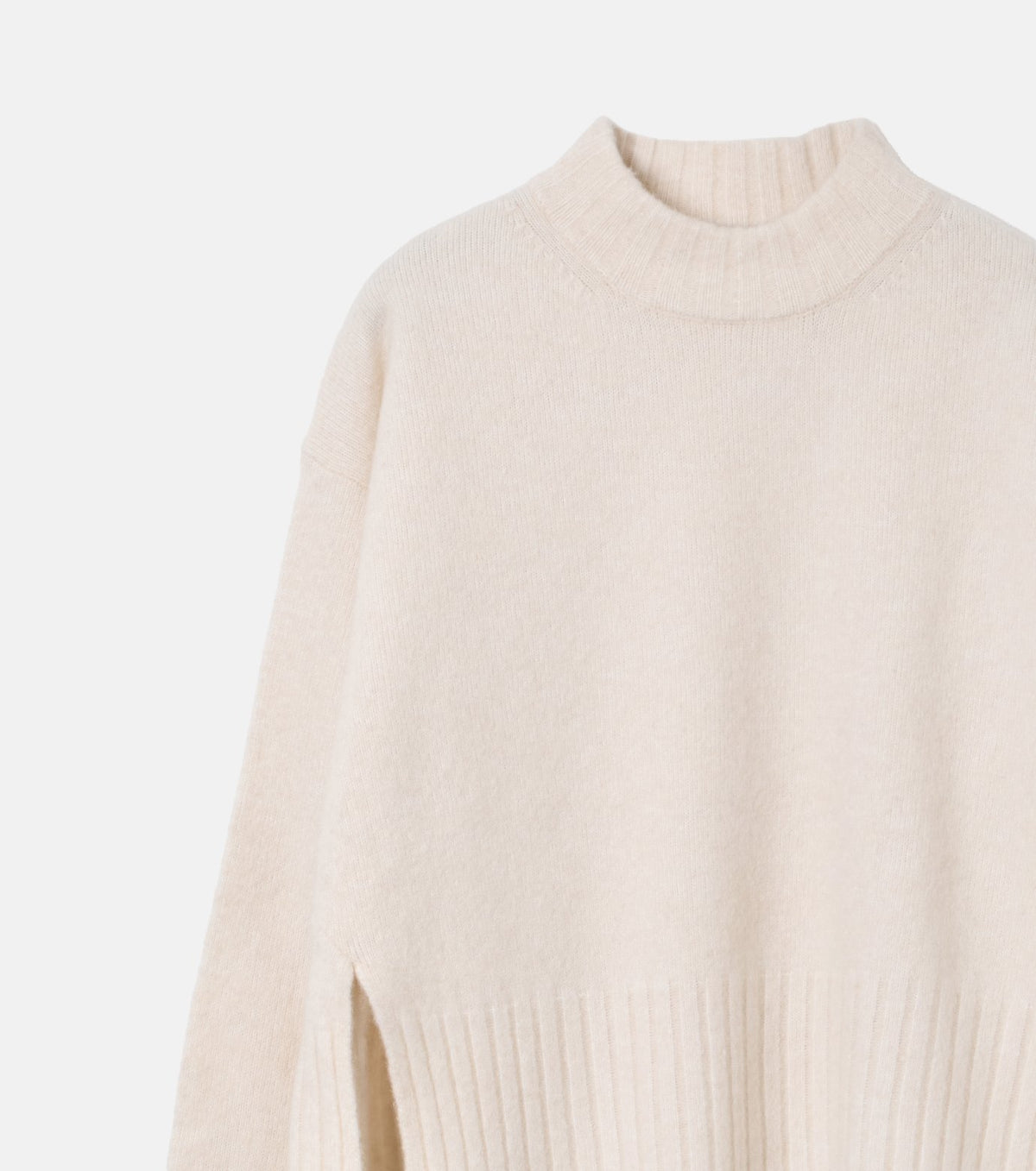 Relaxed Fit Crew Neck Sweater