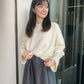 Relaxed Fit Crew Neck Sweater
