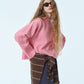 Relaxed Fit Crew Neck Sweater