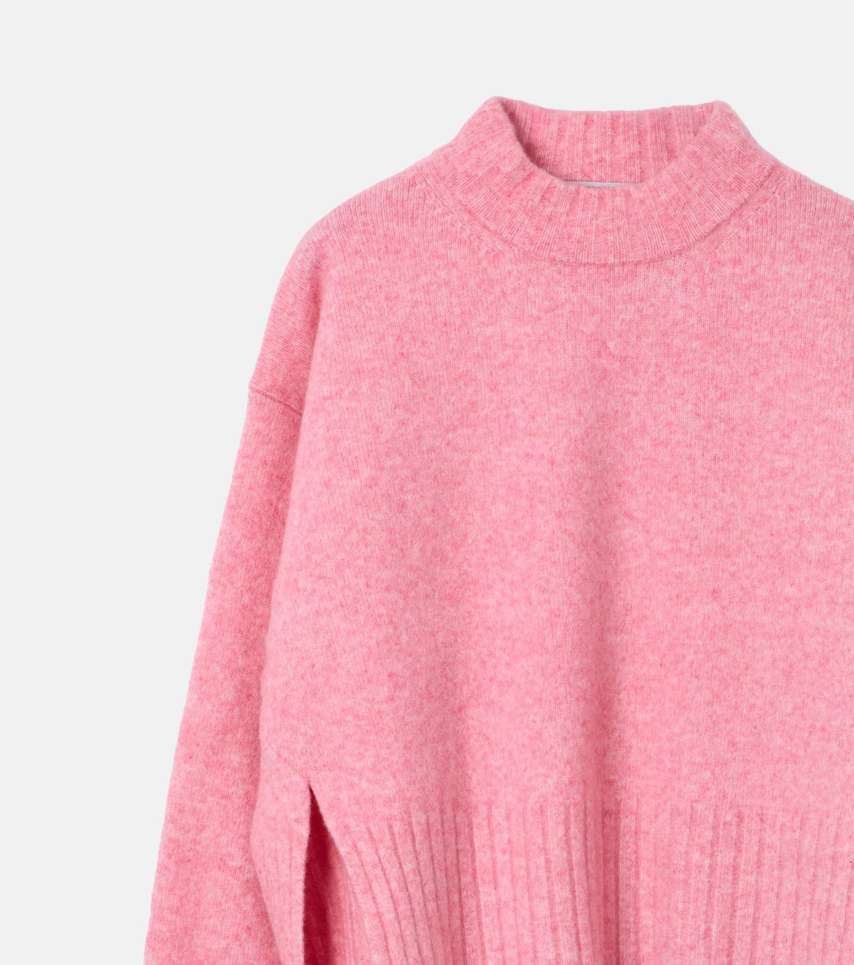 Relaxed Fit Crew Neck Sweater