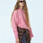 Relaxed Fit Crew Neck Sweater