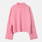 Relaxed Fit Crew Neck Sweater