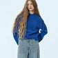 Relaxed Fit Crew Neck Sweater