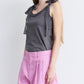 Lace Ribbon Cami Top