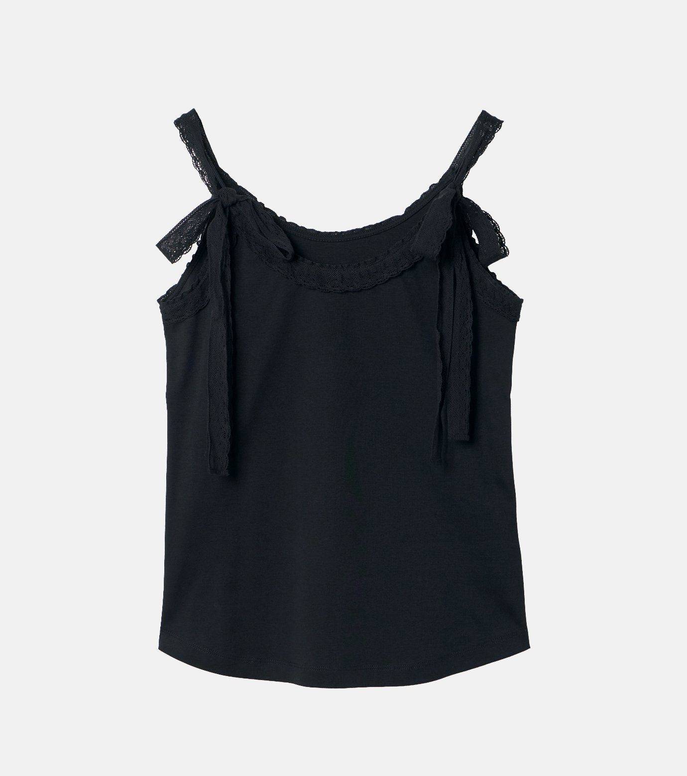 Lace Ribbon Cami Top