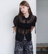 Dot Tulle & Lace Blouse