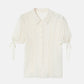 Dot Tulle & Lace Blouse