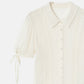 Dot Tulle & Lace Blouse