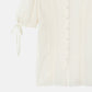 Dot Tulle & Lace Blouse