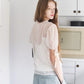 Dot Tulle & Lace Blouse