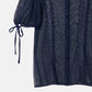 Dot Tulle & Lace Blouse