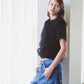 Tulle Ruffle Detail T-Shirt