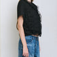 Tulle Ruffle Detail T-Shirt