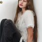 Tulle Ruffle Detail T-Shirt