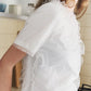 Tulle Ruffle Detail T-Shirt