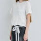 Tulle Ruffle Detail T-Shirt