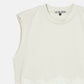 Lace Detail Sleeveless T-Shirt