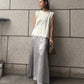 Lace Detail Sleeveless T-Shirt