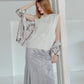 Lace Detail Sleeveless T-Shirt