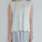Lace Detail Sleeveless T-Shirt