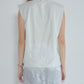 Lace Detail Sleeveless T-Shirt