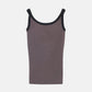 Contrast Trim Rib Tank
