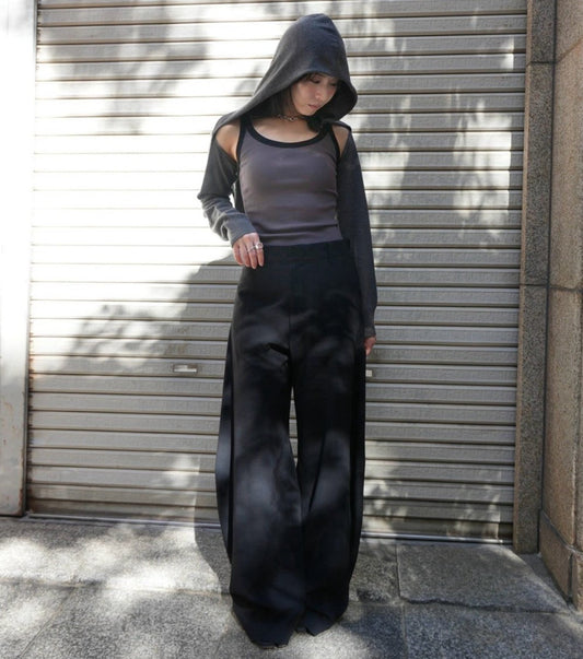 Contrast Trim Rib Tank