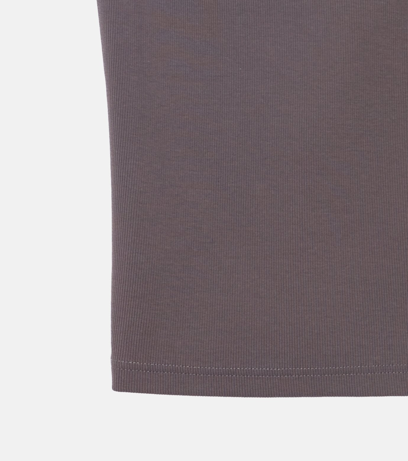 Contrast Trim Rib Tank