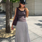 Contrast Trim Rib Tank