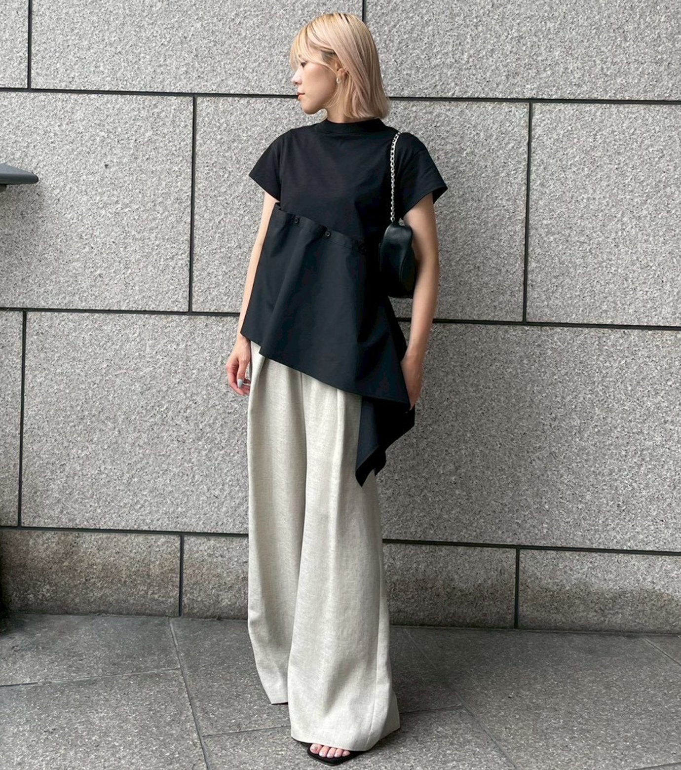 Asymmetric Hem Top