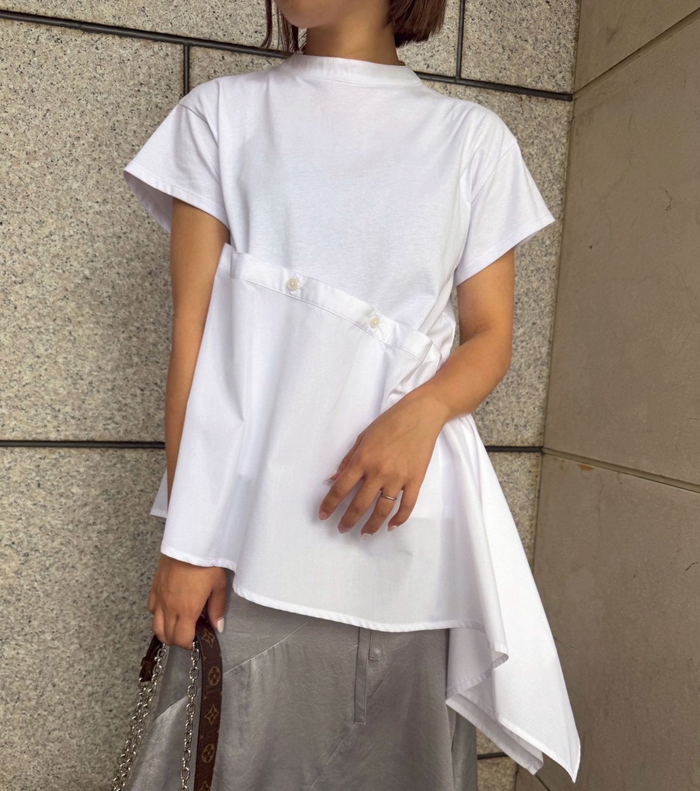 Asymmetric Hem Top