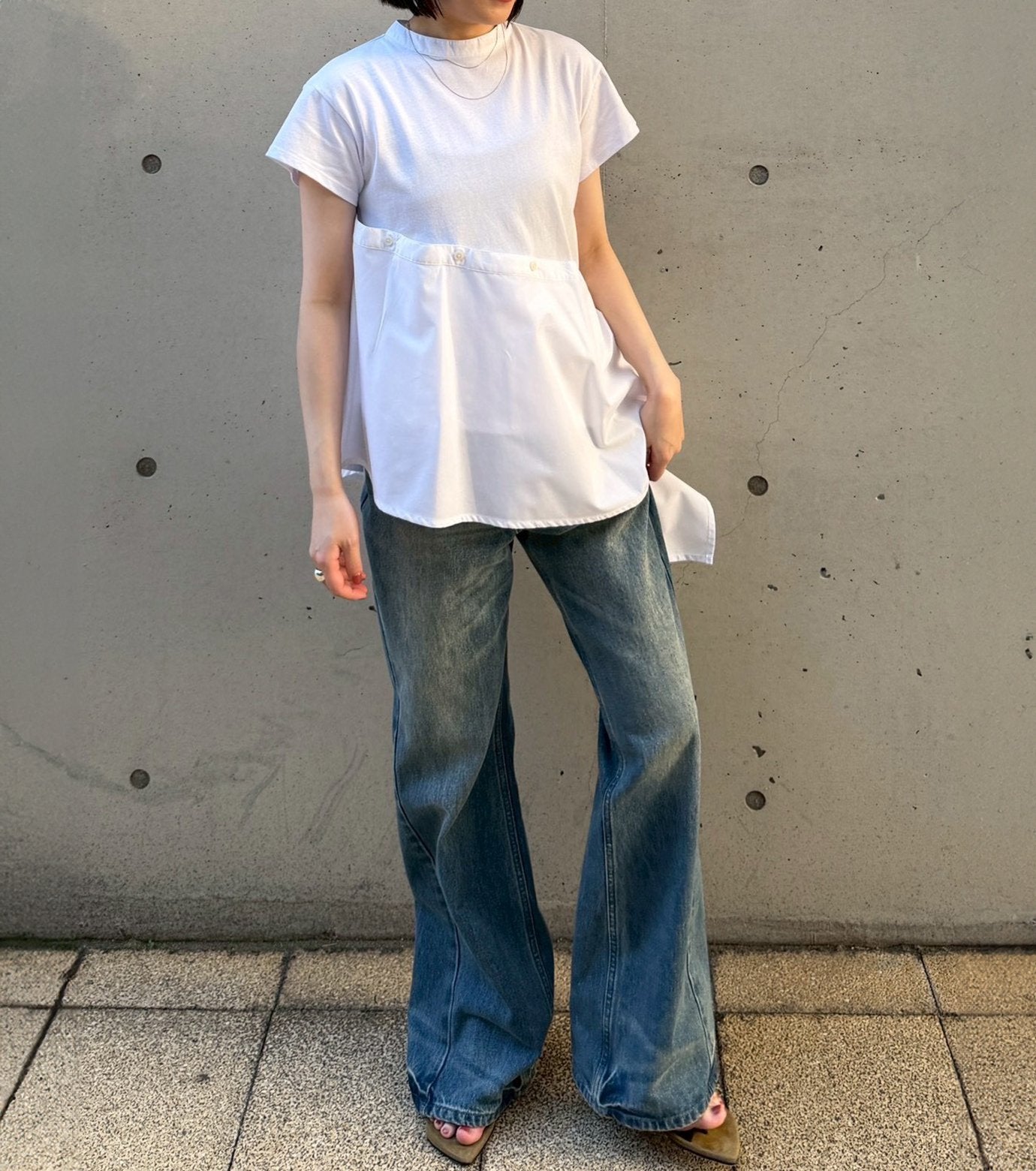 Asymmetric Hem Top