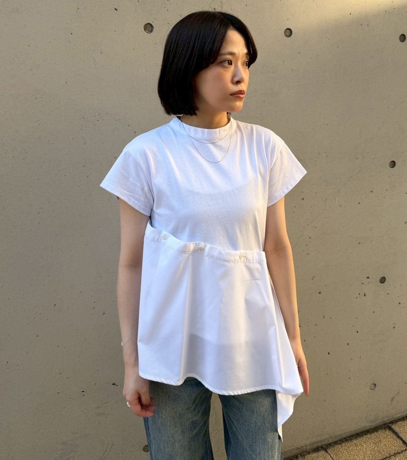 Asymmetric Hem Top