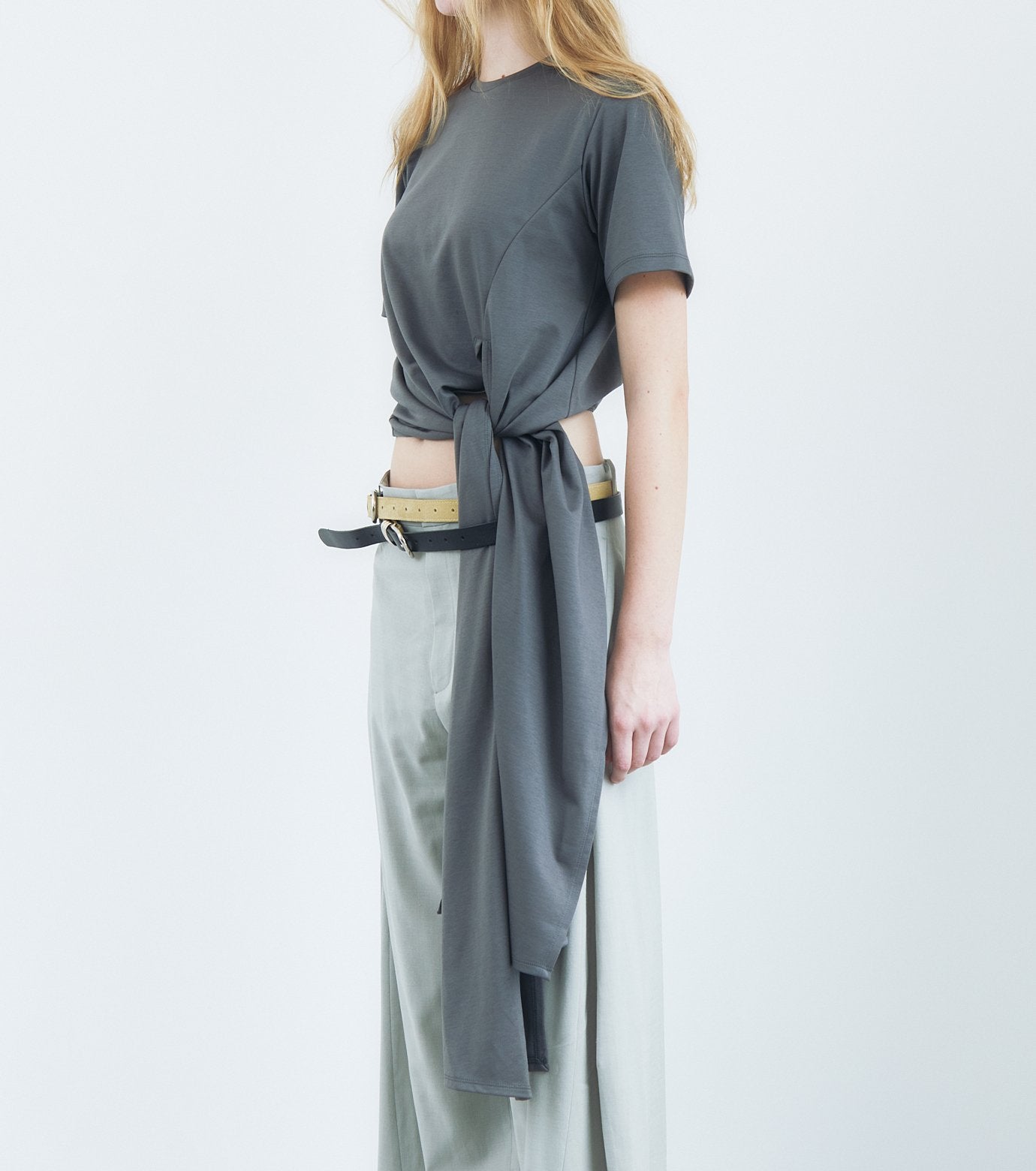 Tie-Detail T-Shirt