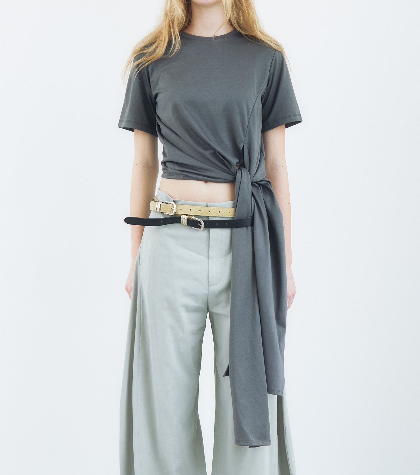Tie-Detail T-Shirt