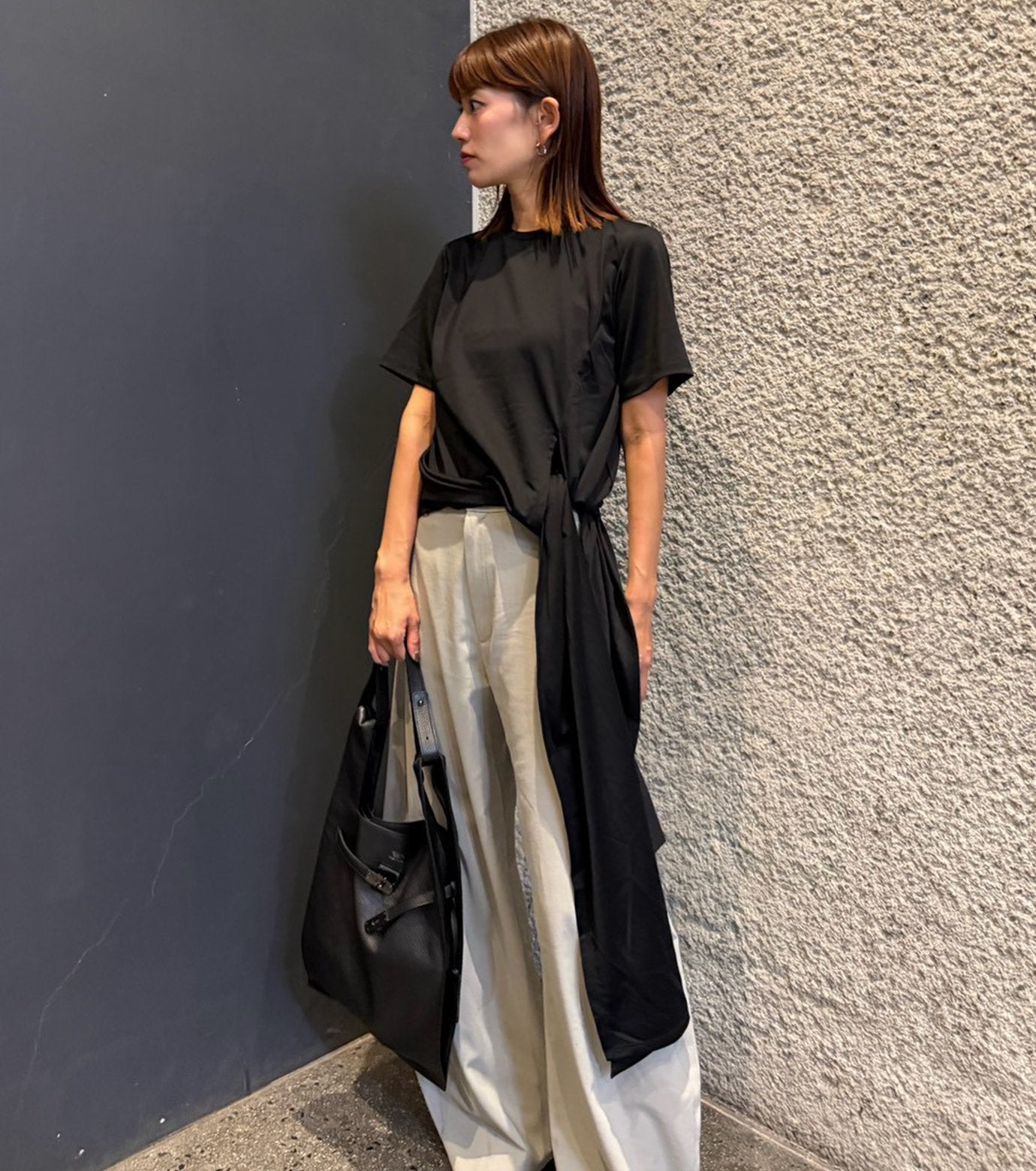 Tie-Detail T-Shirt