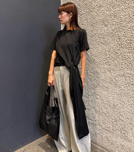 Tie-Detail T-Shirt