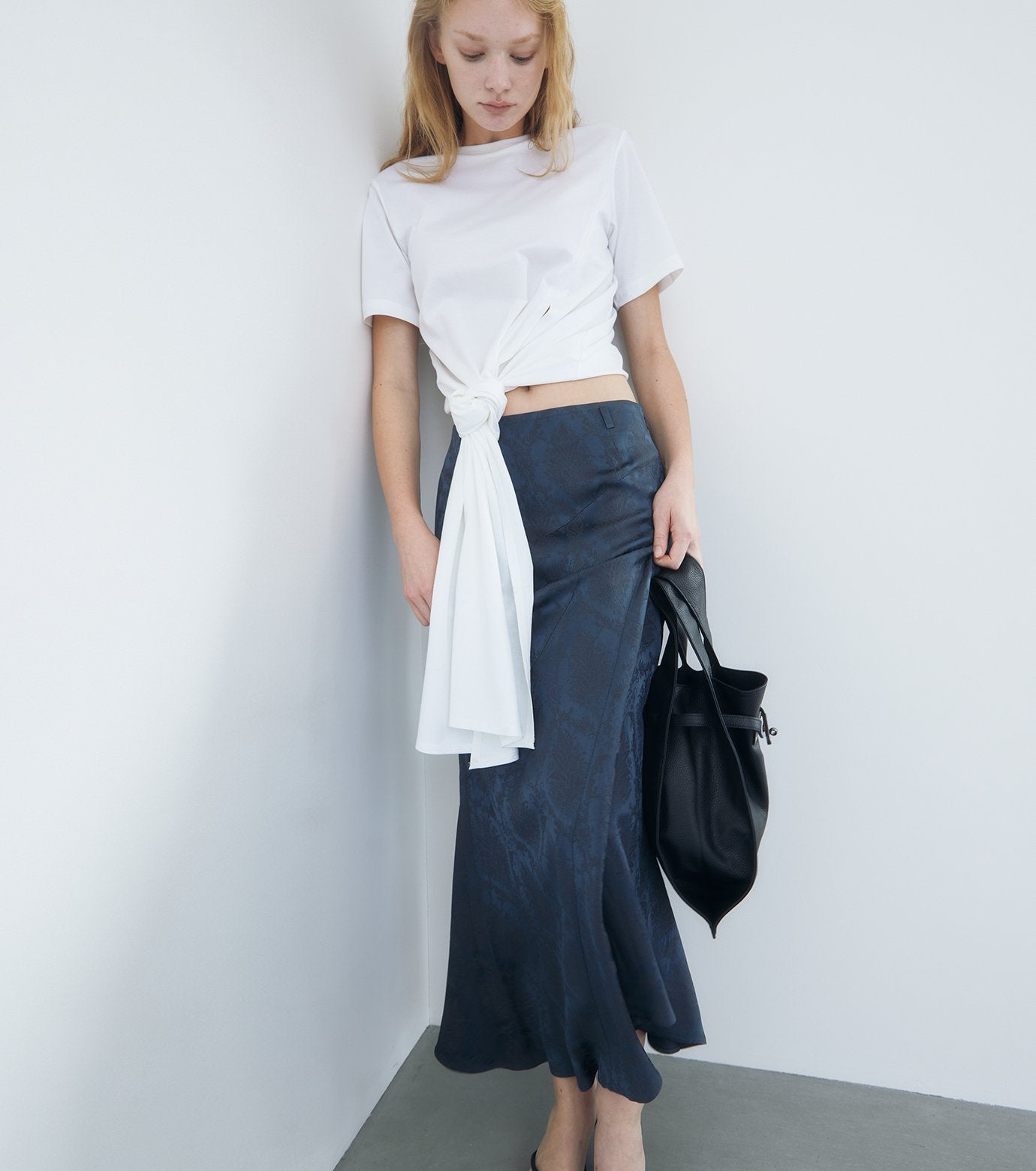 Tie-Detail T-Shirt