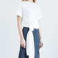 Tie-Detail T-Shirt