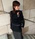 Ruched Tulle Top