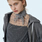 Embroidered Tulle Bow Tie Top