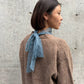 Embroidered Tulle Bow Tie Top