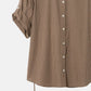 Checked Roll-Up Sleeve Shirt