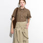 Checked Roll-Up Sleeve Shirt