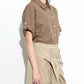 Checked Roll-Up Sleeve Shirt